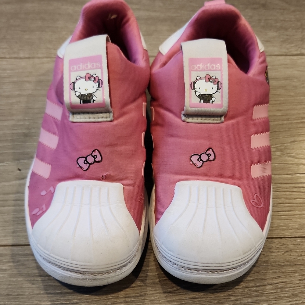 Adidas Kids Pink Hello Kitty Sneakers